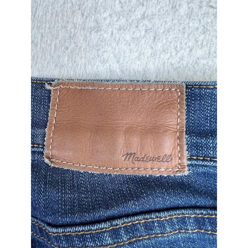 Madewell Roadtripper Skinny Jeans Womens 28 Blue Medium Wash Mid Rise Stretch